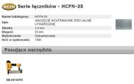 HCFN-35 BOSTITCH - BOSTITCH GWOŹDZIE HCFN 0` 35mm 1500 szt.