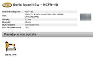 HCFN-40 BOSTITCH - BOSTITCH GWOŹDZIE HCFN 0` 40mm 1500 szt.