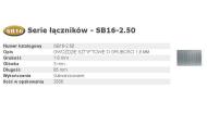SB16-2.50 BOSTITCH - BOSTITCH GWOŹDZIE SB16 0` 65mm 2500 szt.