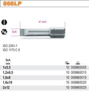 866LP-1.6x8.0 BETA - BETA KOŃCÓWKA WKRĘTAKOWA PŁASKA 1.6X8.0MM