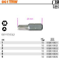 861TRW-1 BETA - BETA KOŃCÓWKA WKRĘTAKOWA PROFIL TRW T1 
