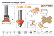 955.302.11 CMT - CMT FREZ HM D=31,7 I=12 R=6,35 S= 8, DO LISTEW DZIELĄCYCH