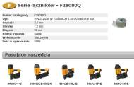 F28080Q BOSTITCH - BOSTITCH GWOŹDZIE F 2,80 x 80mm 6000szt. F28080Q