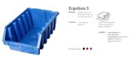 ERG5CZEPG001 PATROL - PATROL ERGOBOX 5 CZERWONY, 330 x 500 x 180mm
