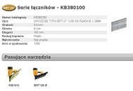 KB380100 BOSTITCH - BOSTITCH GWOŹDZIE BRT21 3,80 x 100mm 1288 szt. KB380100