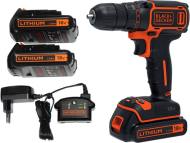 BDCDC18B-QW BLACK&DECKER - BLACK+DECKER WIERTARKO-WKRĘTARKA 18V 2x1.5Ah  BDCDC18B