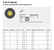 221161 KLINGSPOR - K.TARCZA MET 180mm x 1,6mm x 22,2mm  A46 TZ Special