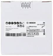2608619183 BOSCH - BOSCH FIBRA KRĄŻEK X-LOCK INOX/METAL 125 gr. 60