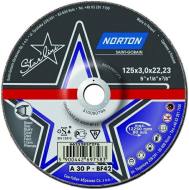 66252837276 NORTON - NORTON TARCZA STARLINE DO METALU 125mm x 3.0mm x 22.22mm -T4
