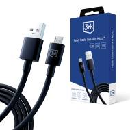 5903108541183 3MK - Kabel Accessories - 3mk Hyper Cable A to Micro 1.2m 5V 2,4A Black