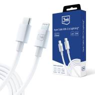 5903108541190 3MK - Kabel Accessories - 3mk Hyper Cable C to Lightning 20W 1.2m White