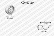 KD457.20 SNR - ROZRZĄD KPL. Z PASKIEM AUDI CABRIOLET, 100, COUP?, 80, A6, S