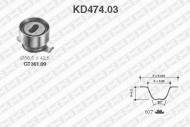 KD474.03 SNR - ROZRZĄD KPL. Z PASKIEM NTN INSIDE ROVE:S?RIE 400, S?RIE 200