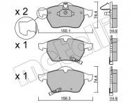 22-0118-1 METELLI - KLOCKI HAM.SAAB 9-3 98- ,9-5 97- 