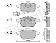 22-0181-4 METELLI - KLOCKI HAM.VW GOLF IV 97-03 CZUJ 