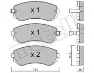 22-0304-0 METELLI - KLOCKI HAM.NISSAN ALMERA 97-99 