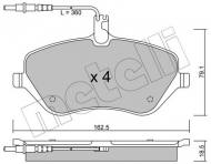 22-0601-0 METELLI - KLOCKI HAM.PEUGEOT 407 04- CZUJ 