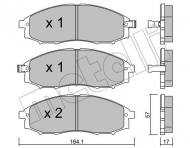 22-0611-0 METELLI - KLOCKI HAM.NISSAN PICK UP 01-07 CZUJ 