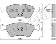 22-0670-0 METELLI - KLOCKI HAM.MERCEDES ML W164 05- 