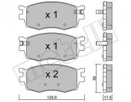 22-0724-0 METELLI - KLOCKI HAM.KIA RIO II 05- 