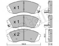 22-0785-0 METELLI - KLOCKI HAM.KIA CARNIVAL 06- 