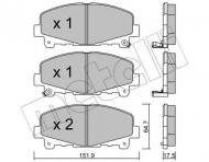 22-0867-0 METELLI - KLOCKI HAM.HONDA ACCORD 08- 