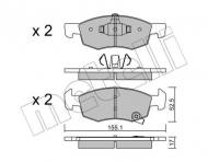 22-1034-0 METELLI - KLOCKI HAM.OPEL CORSA E 14- PRZÓD 