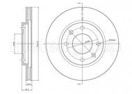 23-0238 METELLI - TARCZA HAM.PEUGEOT 206 1,6 98- 