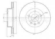 23-0416 METELLI - TARCZA HAM.MERCEDES VITO 95-03 