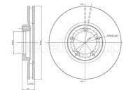 23-0459 METELLI - TARCZA HAM.FORD TRANSIT 94-00 K.14 