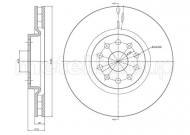 23-0506C METELLI - TARCZA HAM.ALFA ROMEO 166 98- 