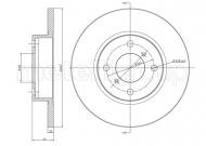 23-0603 METELLI - TARCZA HAM.OPEL AGILA 1,0 -07 