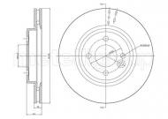 23-0666C METELLI - TARCZA HAM.MINI COOPER ONE 01-06 