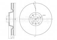 23-1102C METELLI - TARCZA HAM.AUDI A8 03- 