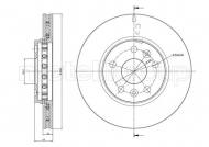 23-1341C METELLI - TARCZA HAM.RENAULT KANGOO 08- 