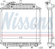 62516 NISSENS - CHŁODNICA WODY MERCEDES MB 100 D (88-) 