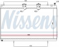 636003 NISSENS - CHŁODNICA WODY CITRO╦N C5 (RC, RE) (04-), CITRO╦N C5 (RD, TD