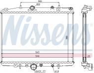 63703 NISSENS - CHŁODNICA WODY PEUGEOT 406 (8B, 8E, 8F) (95-), PEUGEOT 607 (