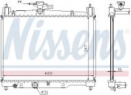 64789A NISSENS - CHŁODNICA WODY FAW VIZI (08-), TOYOTA YARIS / ECHO I (#P10)