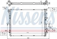 65276A NISSENS - CHŁODNICA WODY AUDI Q7 (4L) (06-), PORSCHE CAYENNE (02-), VW