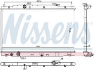 681378 NISSENS - CHŁODNICA WODY HONDA CR-V (RM) (12-) 