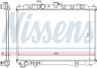 68704 NISSENS - CHŁODNICA WODY NISSAN X-TRAIL (T30) (01-)
