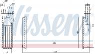 70016 NISSENS - NAGRZEWNICA ALFA ROMEO 166 (936) (98-), LANCIA KAPPA (838) (