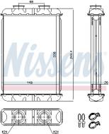 70019 NISSENS - NAGRZEWNICA ALFA ROMEO NISSENS 