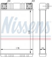 72028 NISSENS - NAGRZEWNICA MERCEDES C-CLASS W 203 (00-), MERCEDES CLC-CLASS