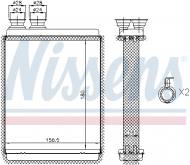 72986 NISSENS - NAGRZEWNICA CITRO╦N C3 II (A51) (09-), CITRO╦N C4 CACTUS (14