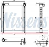 72987 NISSENS - NAGRZEWNICA CITRO╦N C4 (B7) (10-), CITRO╦N DS4 (11-), DS DS4