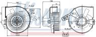 87028 NISSENS - DMUCHAWA KABINOWA AUDI A 1 / S 1 (8X) (10-), AUDI A 2 (8Z) (