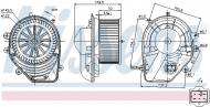 87060 NISSENS - DMUCHAWA KABINOWA AUDI A 4 / S 4 (B5) (94-), AUDI RS 4 (B5)