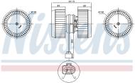 87238 NISSENS - dmuchawa AUDI A8 03- 